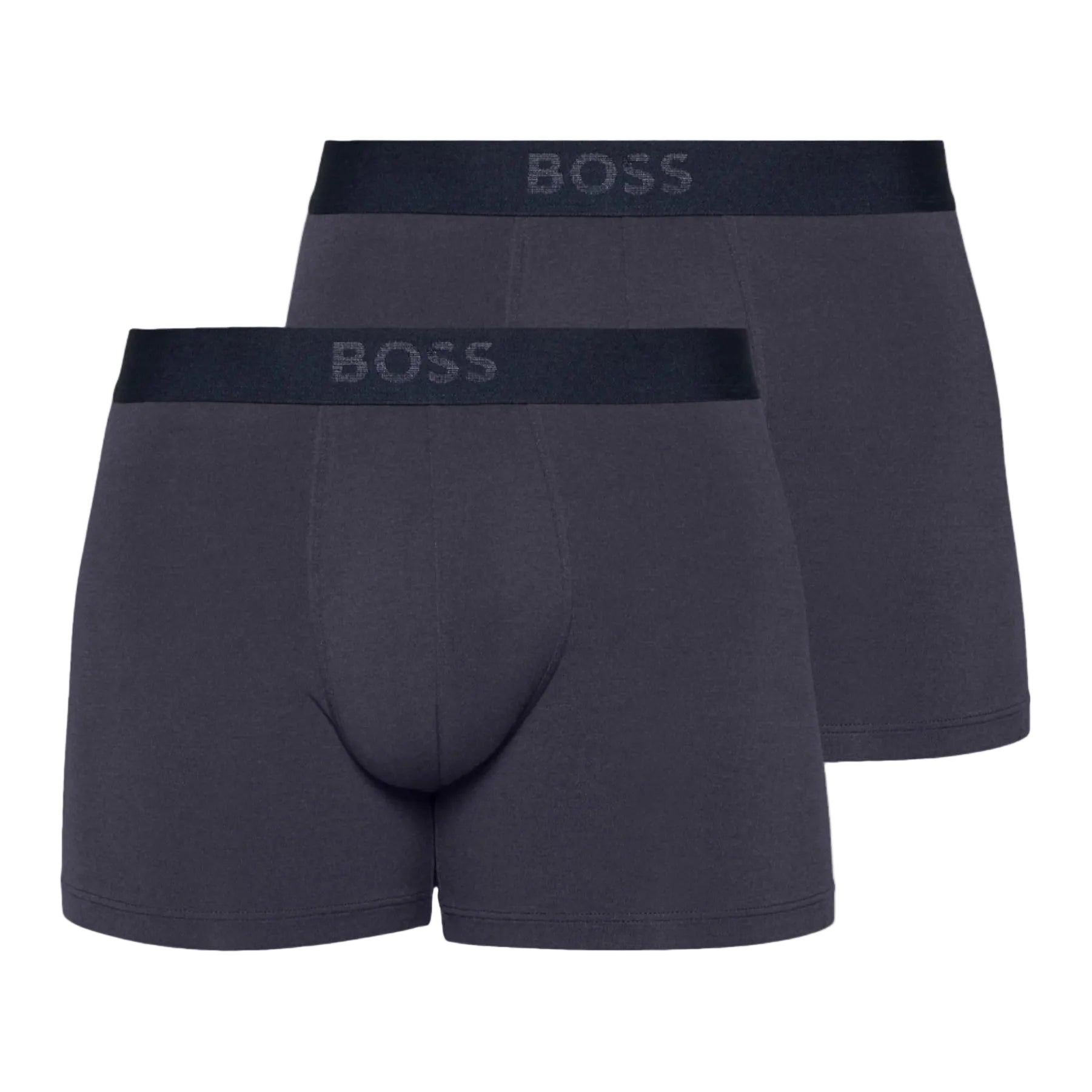 Hugo Boss Orange 2 Pack Boxer Short: WASHED BLUE