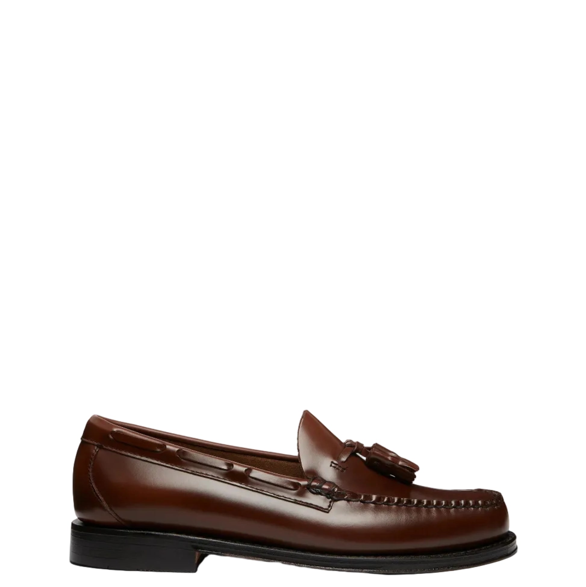 G.H Bass Larkin Tassel Loafer: MID BROWN