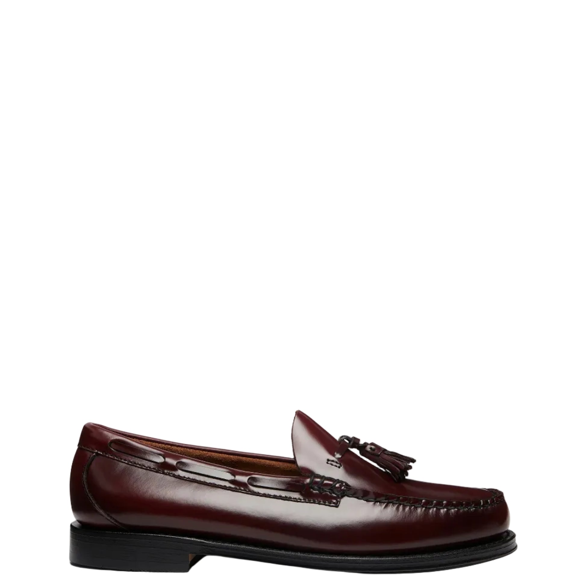 G.H Bass Larkin Tassel Loafer: BURGUNDY