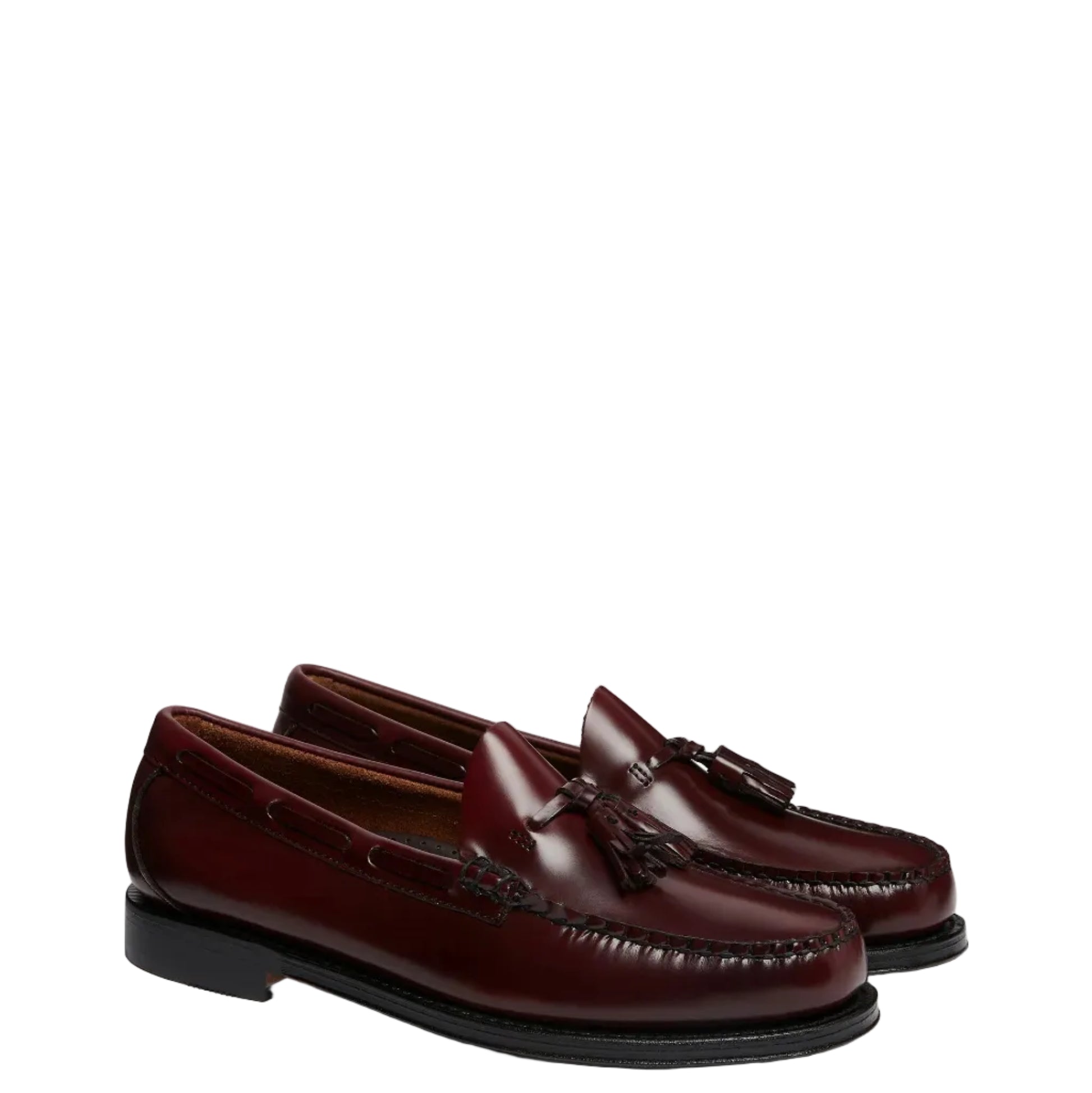 G.H Bass Larkin Tassel Loafer: BURGUNDY