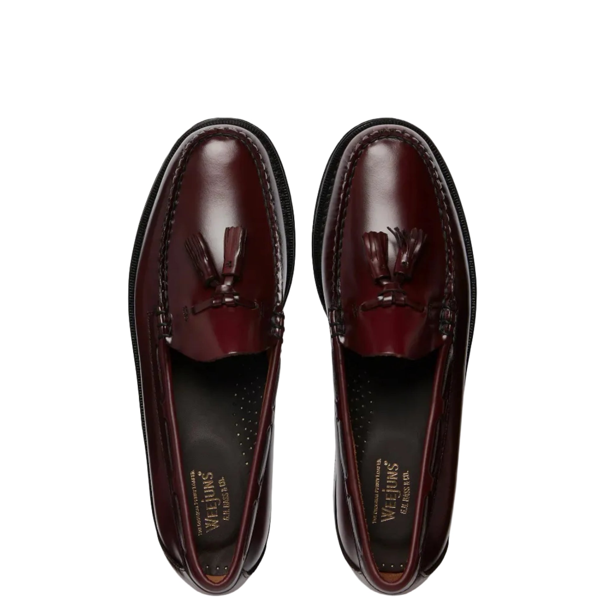 G.H Bass Larkin Tassel Loafer: BURGUNDY