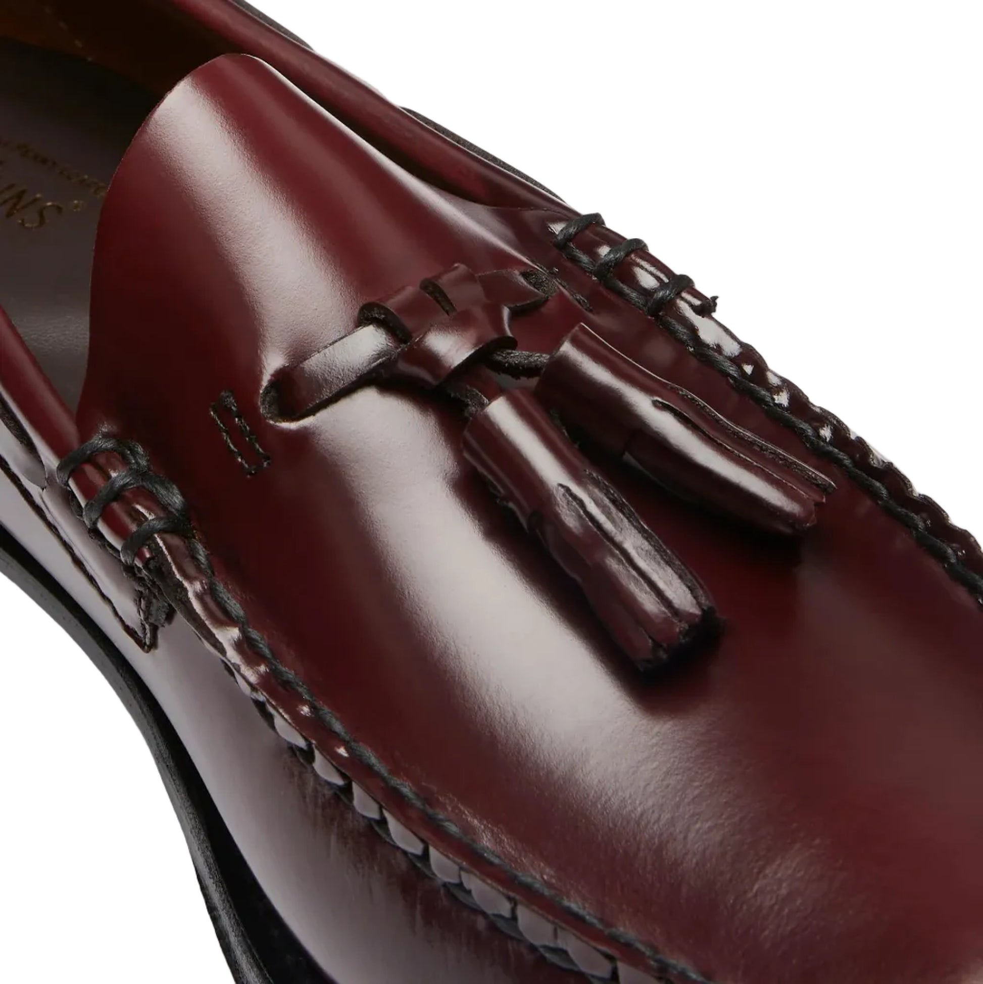 G.H Bass Larkin Tassel Loafer: BURGUNDY