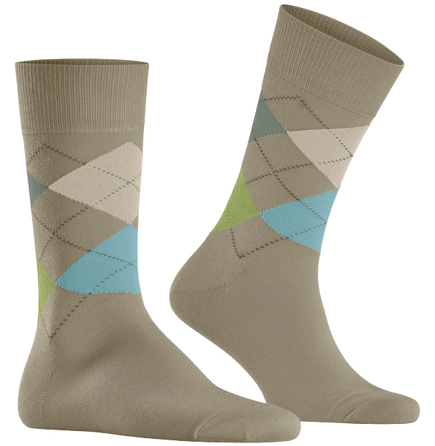 Burlington King Sock: HEATHER BROWN