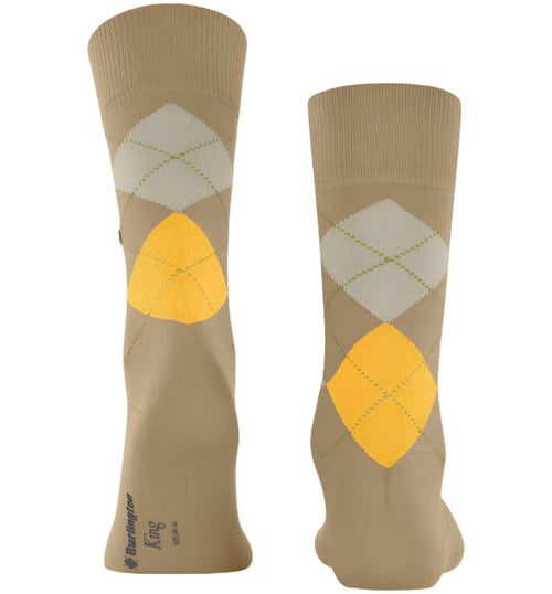 Burlington King Sock: LIGHT BROWN
