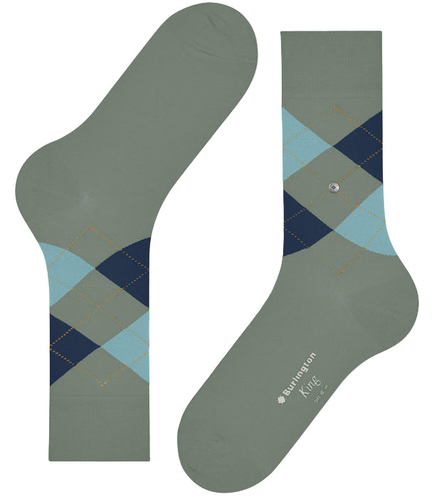 Burlington King Sock: SAGE