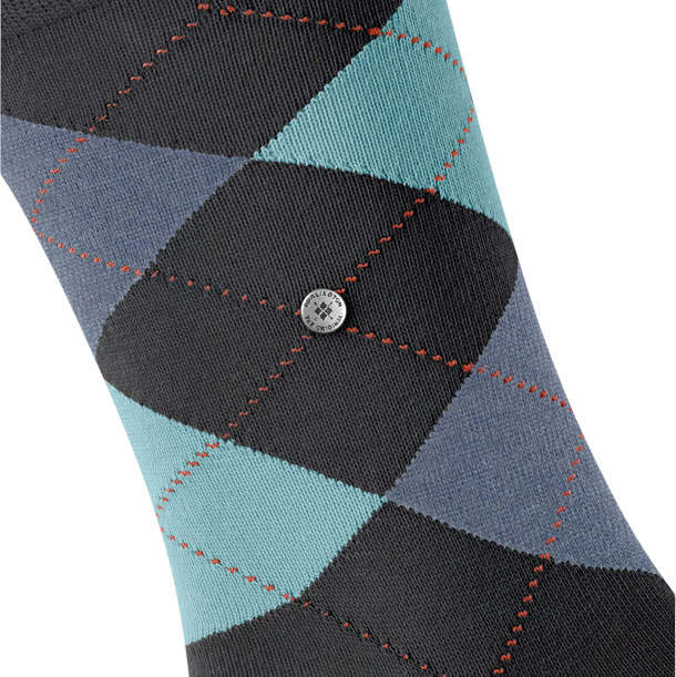 Burlington King Sock: WASHED BLACK