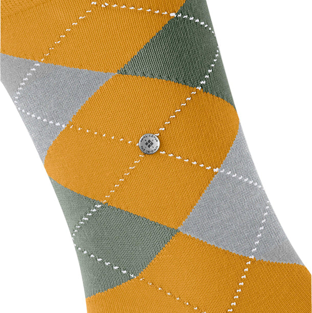 Burlington King Sock: YELLOW