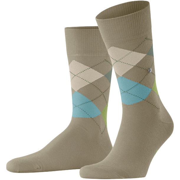 Burlington King Sock: HEATHER BROWN