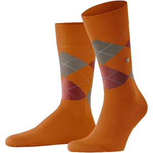 Burlington King Sock: RUST