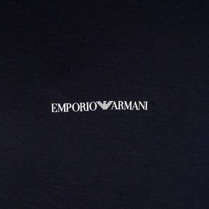 Emporio Armani Chest Logo T-Shirt Navy HemingCo