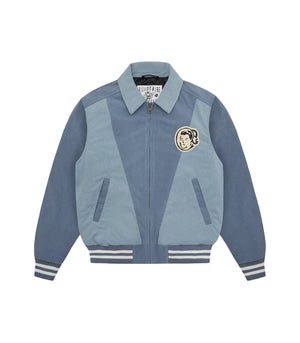Billionaire Boys Club Corduroy Collared Varsity Jacket Blue HemingCo