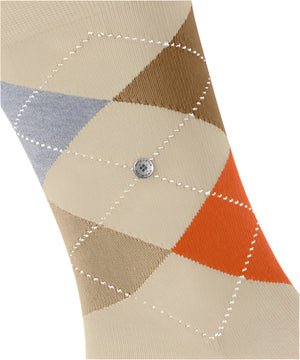 Burlington King Sock: CREAM