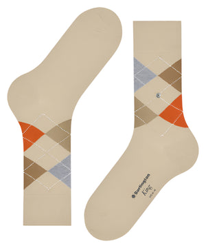 Burlington King Sock: CREAM