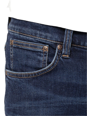 Nudie Jeans Tight Terry Jeans: DARK STEEL (Deep Steel)