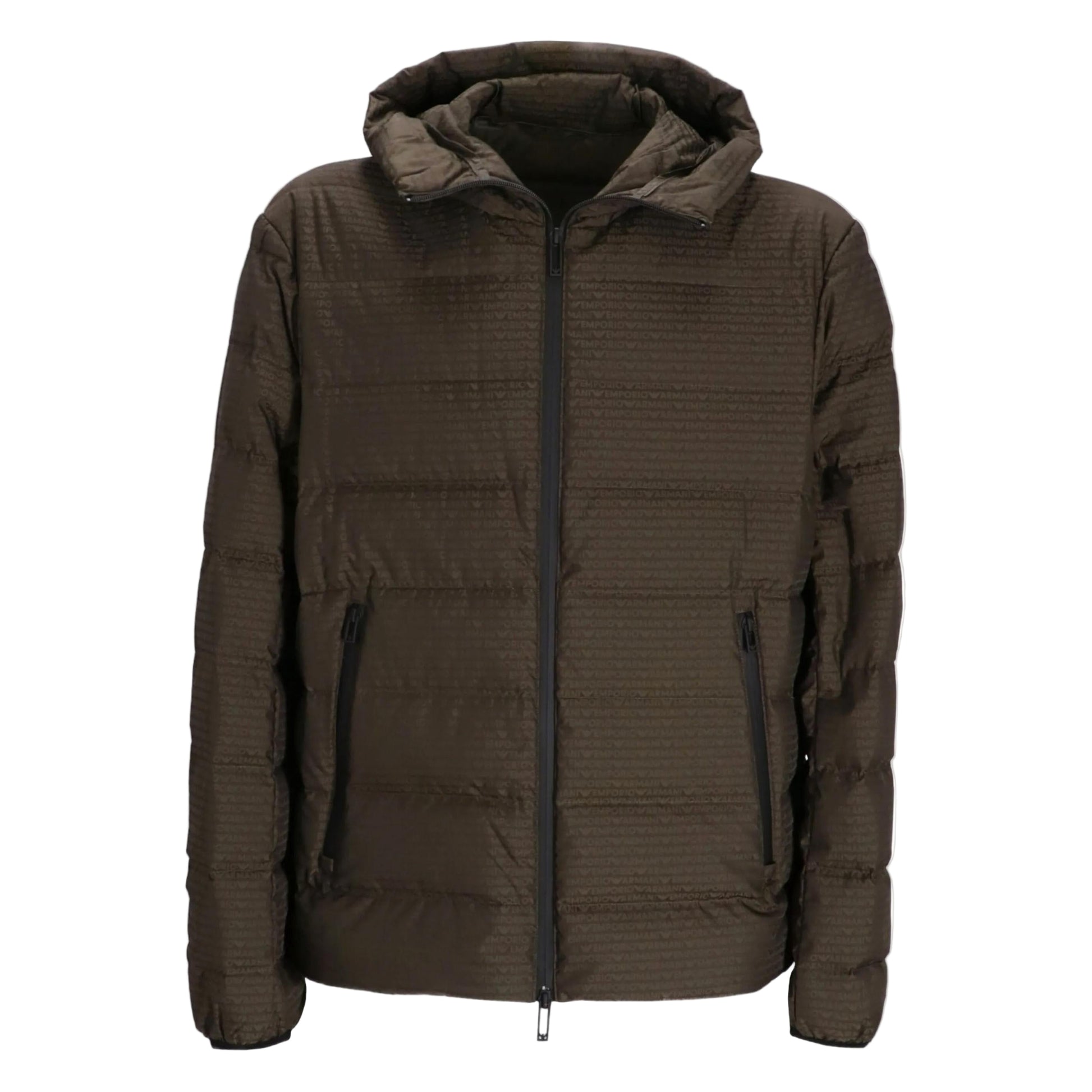 Emporio Armani Down Jacket: DARK GREEN