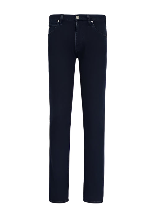 Emporio Armani J45 Regular Fit Jean: DARK STONE WASH