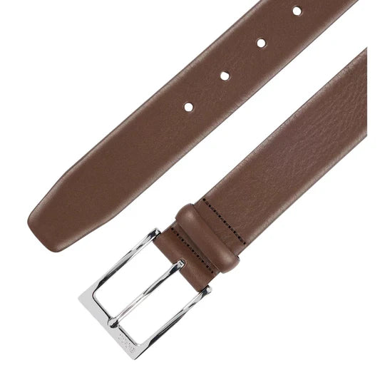 Hugo Boss Orange Evan Belt: DARK BROWN