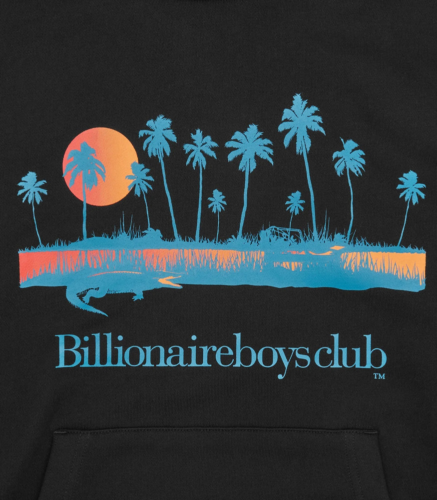 Billionaire Boys Club Everglade Popover Hoodie Black HemingCo