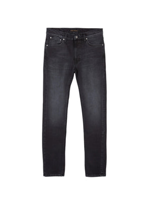 
                
                    Load image into Gallery viewer, Nudie Jeans Lean Deans Grey Fog  Washed Black HemingCo
                
            