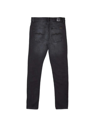 Nudie Jeans Lean Deans Grey Fog Washed Black HemingCo