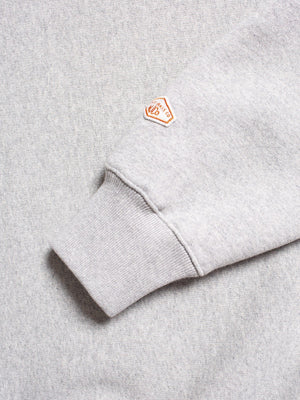 Nudie Jeans Hasse Sweatshirt: GREY MELANGE