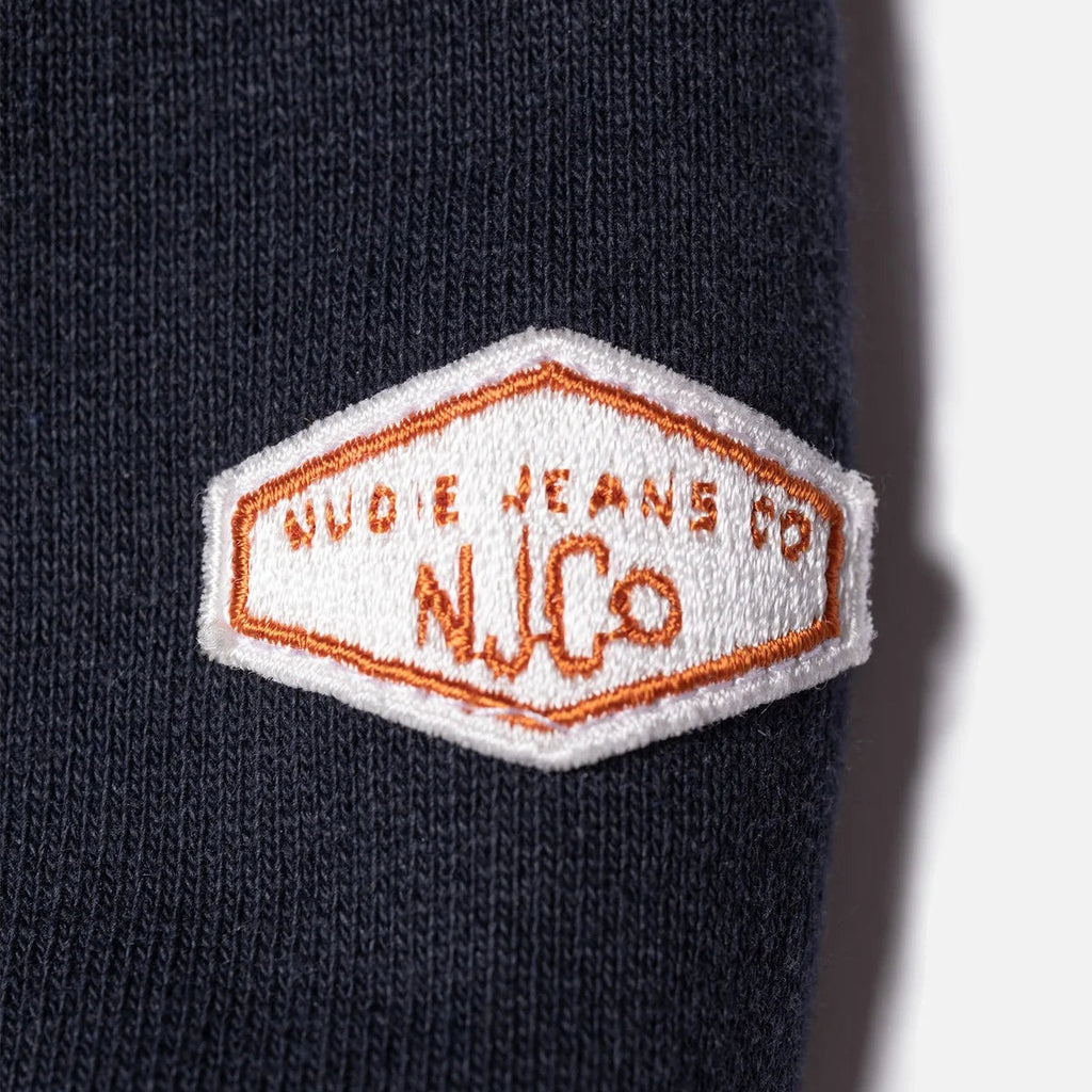 Nudie Jeans Hasse Sweatshirt: NAVY