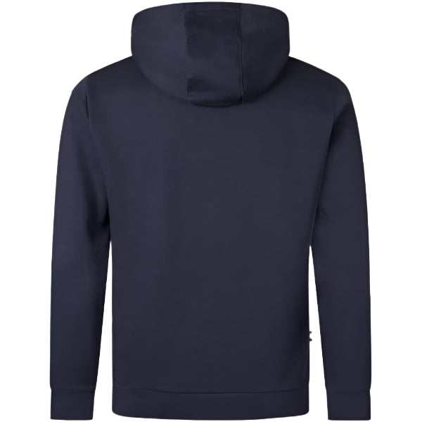 Aquascutum Active Club Check Hoodie: NAVY