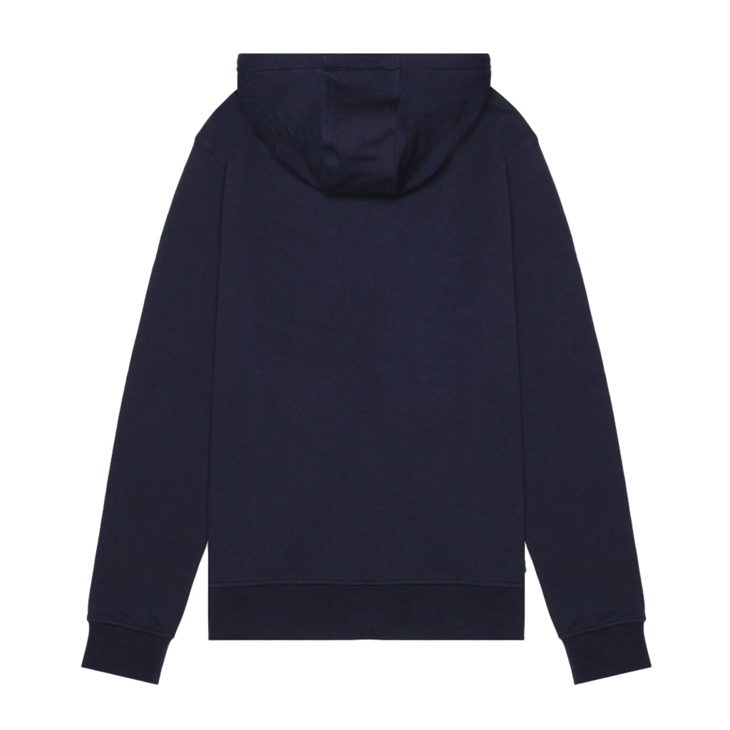 Aquascutum Active Small Logo Pullover Hoodie: NAVY