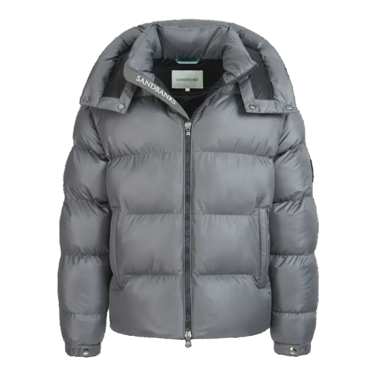 Sandbanks Horizon Puffer Jacket: CHARCOAL