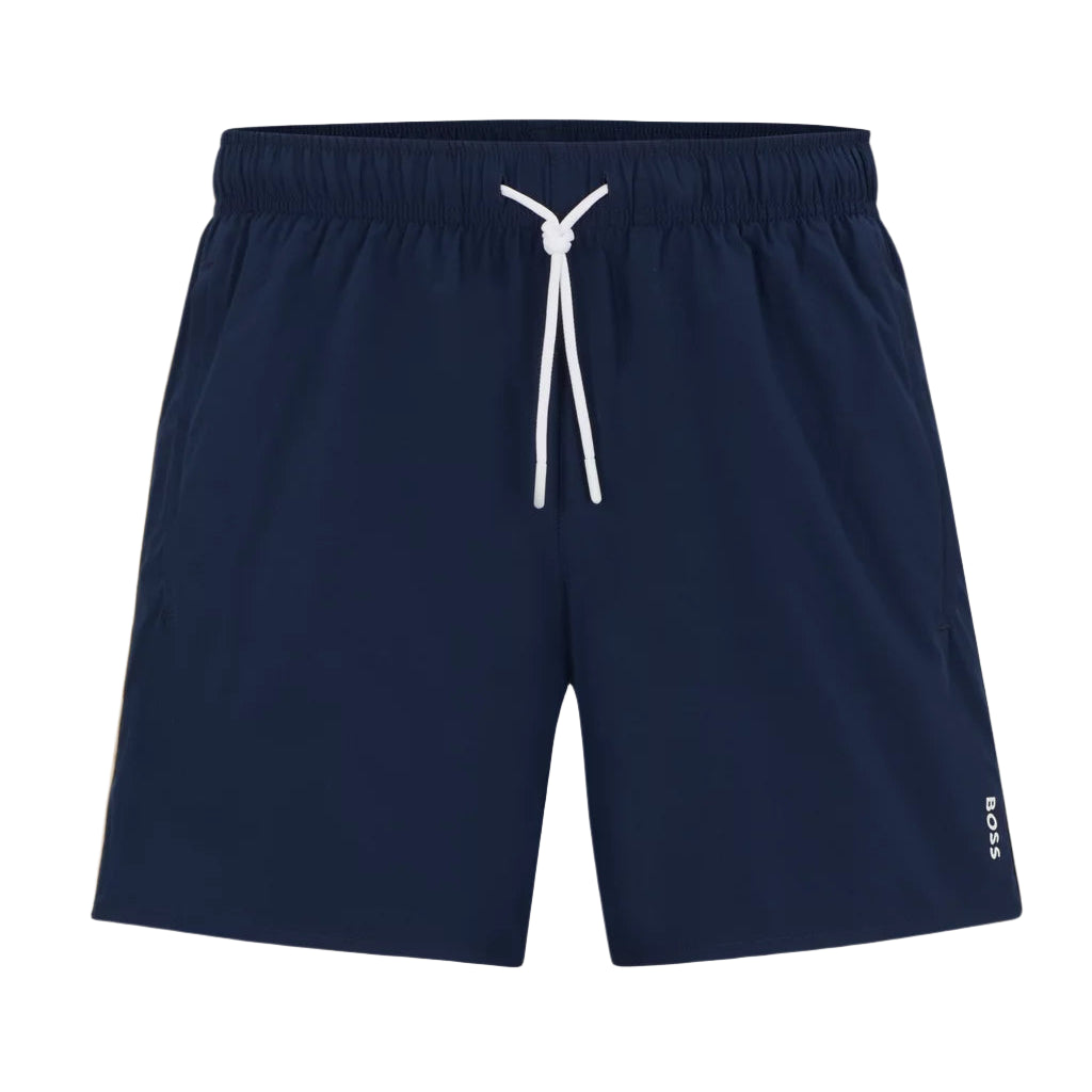 Hugo Boss Orange Iconic Swim Short: NAVY