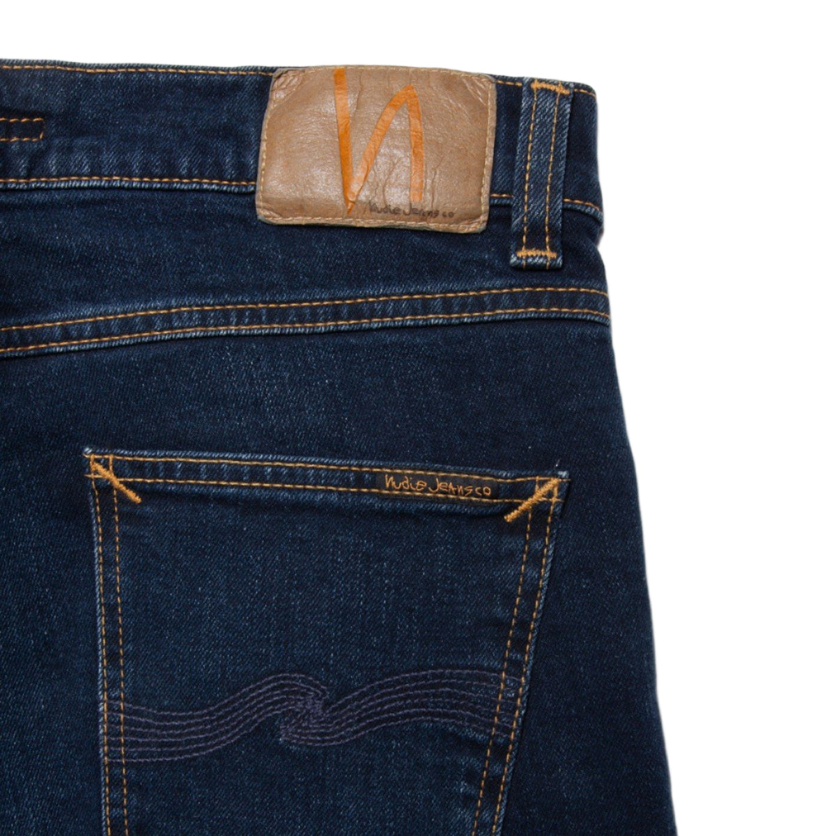 Nudie Jeans Lean Dean Jeans: NEW INK (Ink)