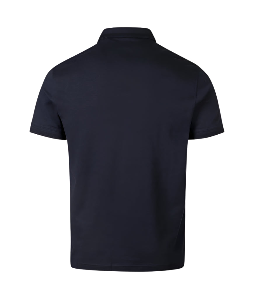 Hugo Boss Orange Pe_Interlock S/S Polo Shirt: DARK BLUE