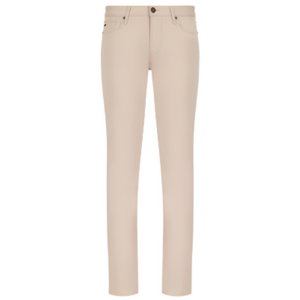 Emporio Armani J06 Gabardine Slim Fit Comfort Trouser: BEIGE