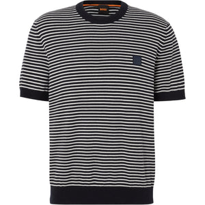 Hugo Boss Orange Kanache T-Shirt: WHITE/BLUE