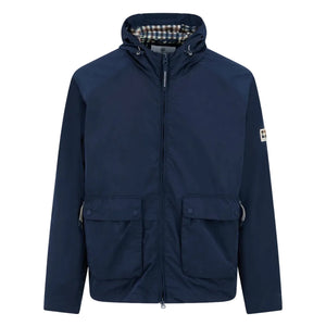 Aquascutum Active Lamina Hooded Jacket: NAVY