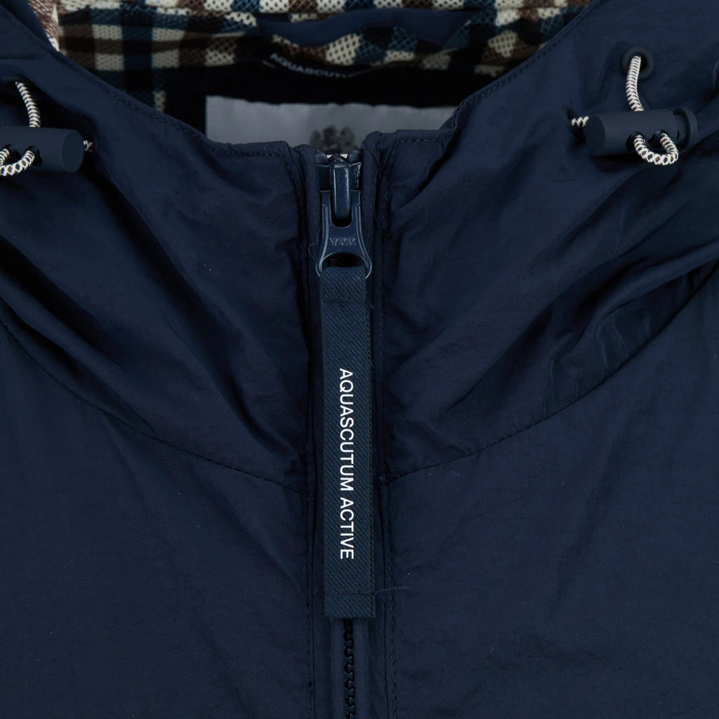 Aquascutum Active Lamina Hooded Jacket: NAVY