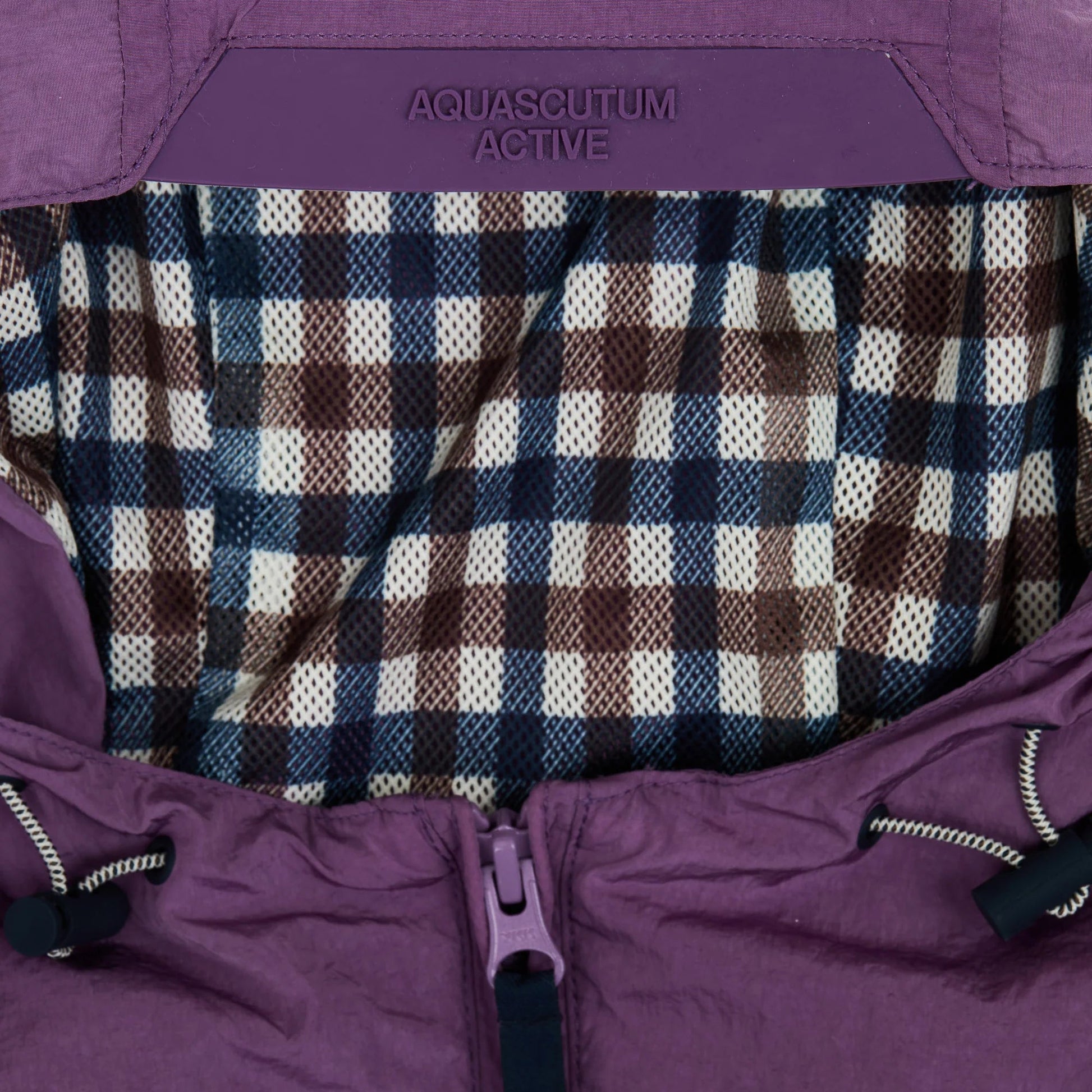 Aquascutum Active Lamina Hooded Jacket: PURPLE