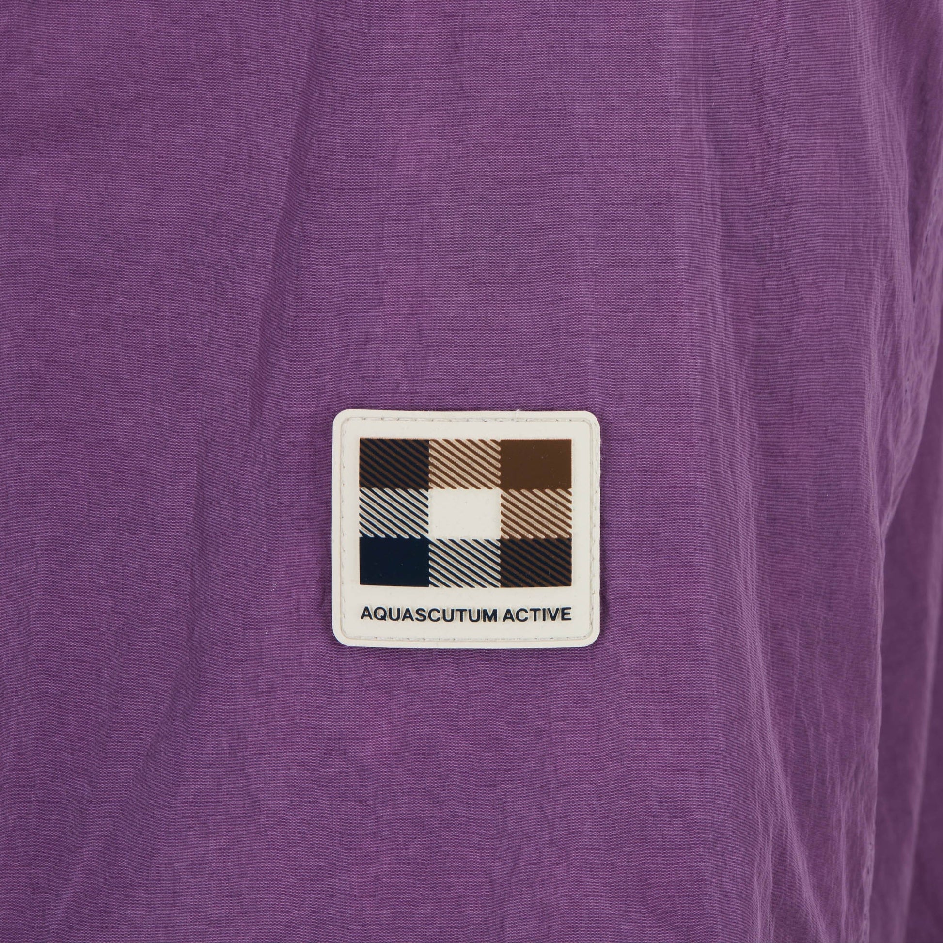 Aquascutum Active Lamina Hooded Jacket: PURPLE