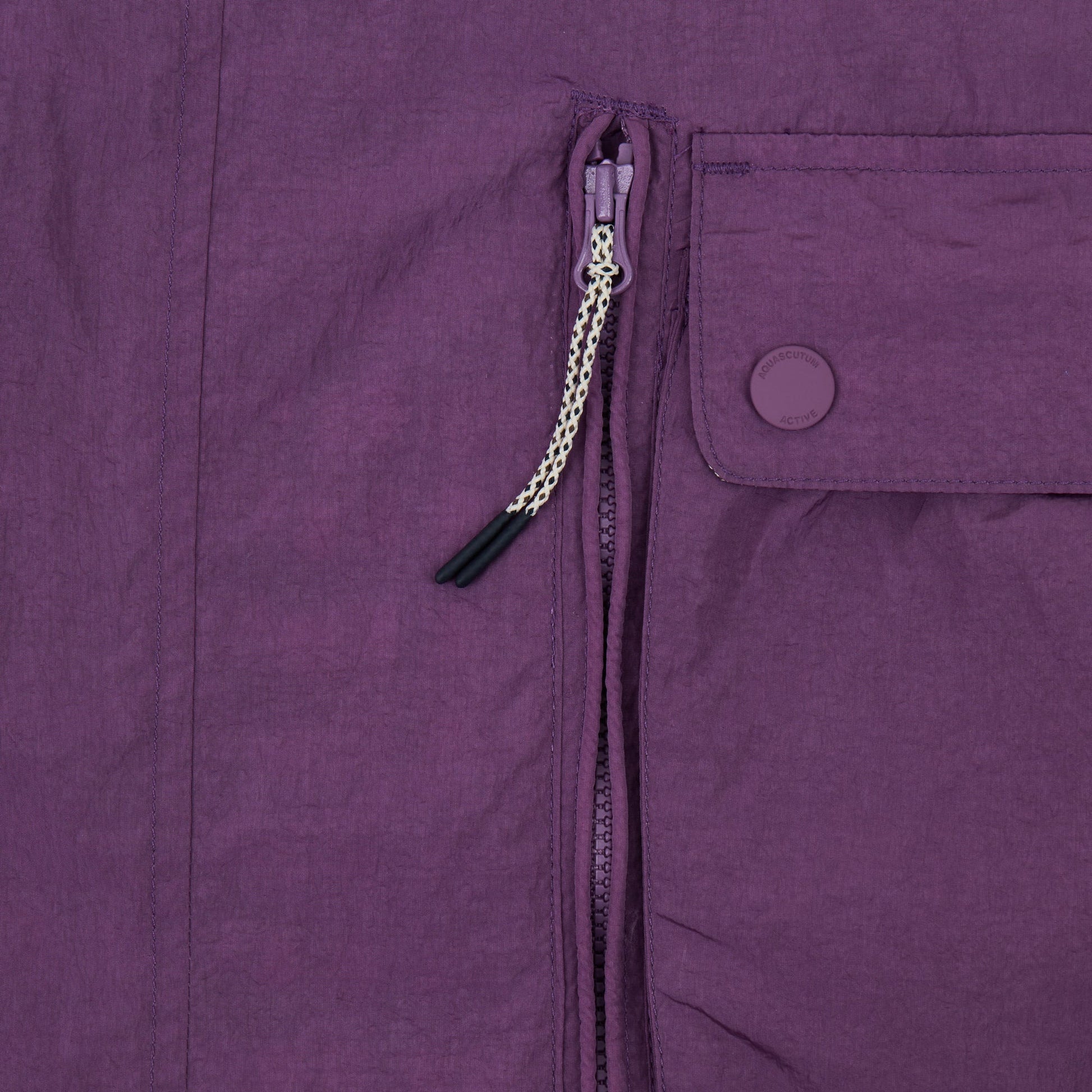 Aquascutum Active Lamina Hooded Jacket: PURPLE
