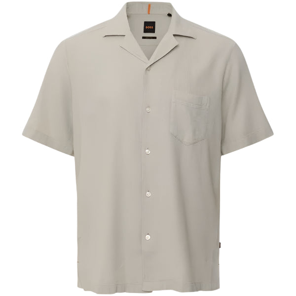 Hugo Boss Orange Rayer Shirt: LIGHT BEIGE