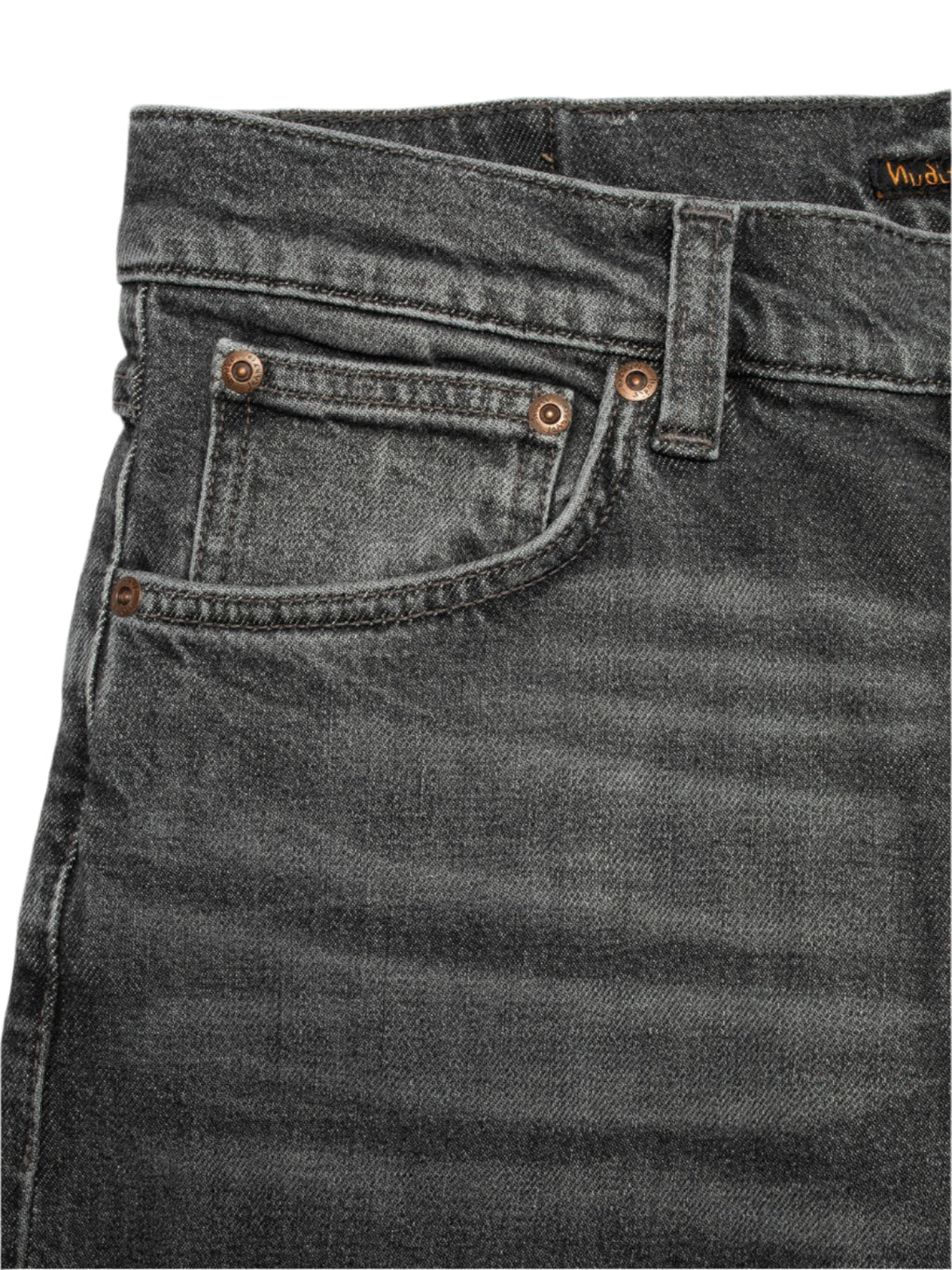 Nudie Jeans Lean Dean Jeans: GREY HURRICANE (Grey)