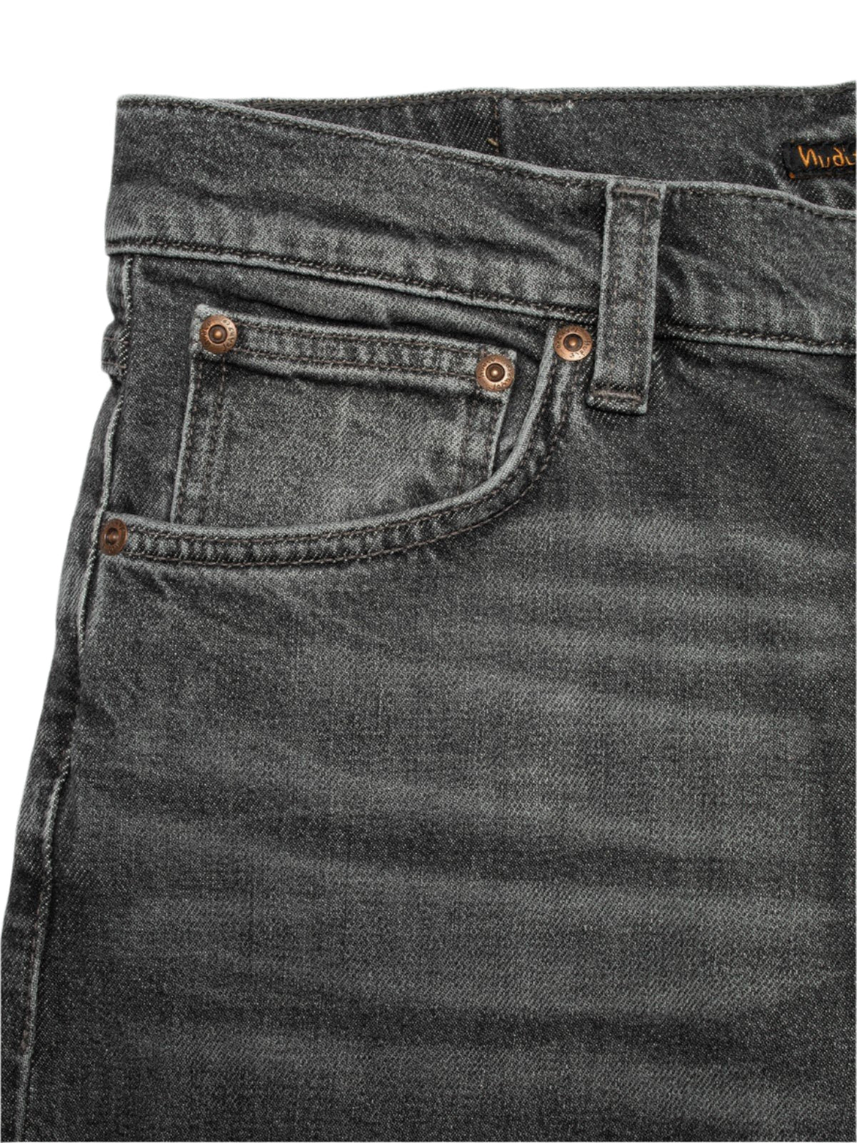 Nudie Jeans Lean Dean Jeans: GREY HURRICANE (Grey)