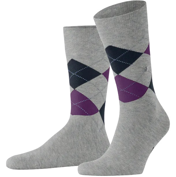 Burlington King Sock: LIGHT GREY