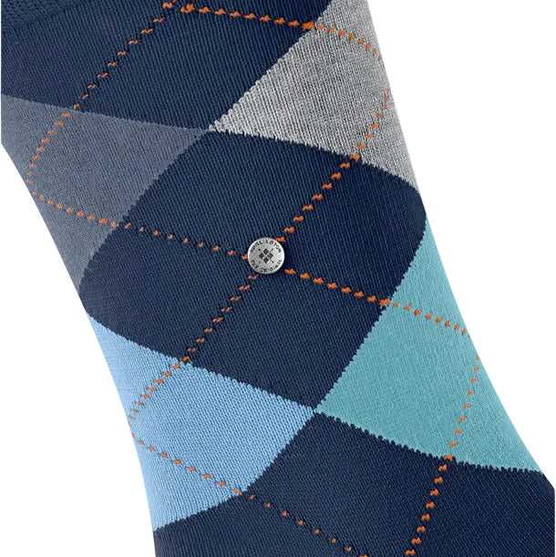 Burlington King Sock: MARINE