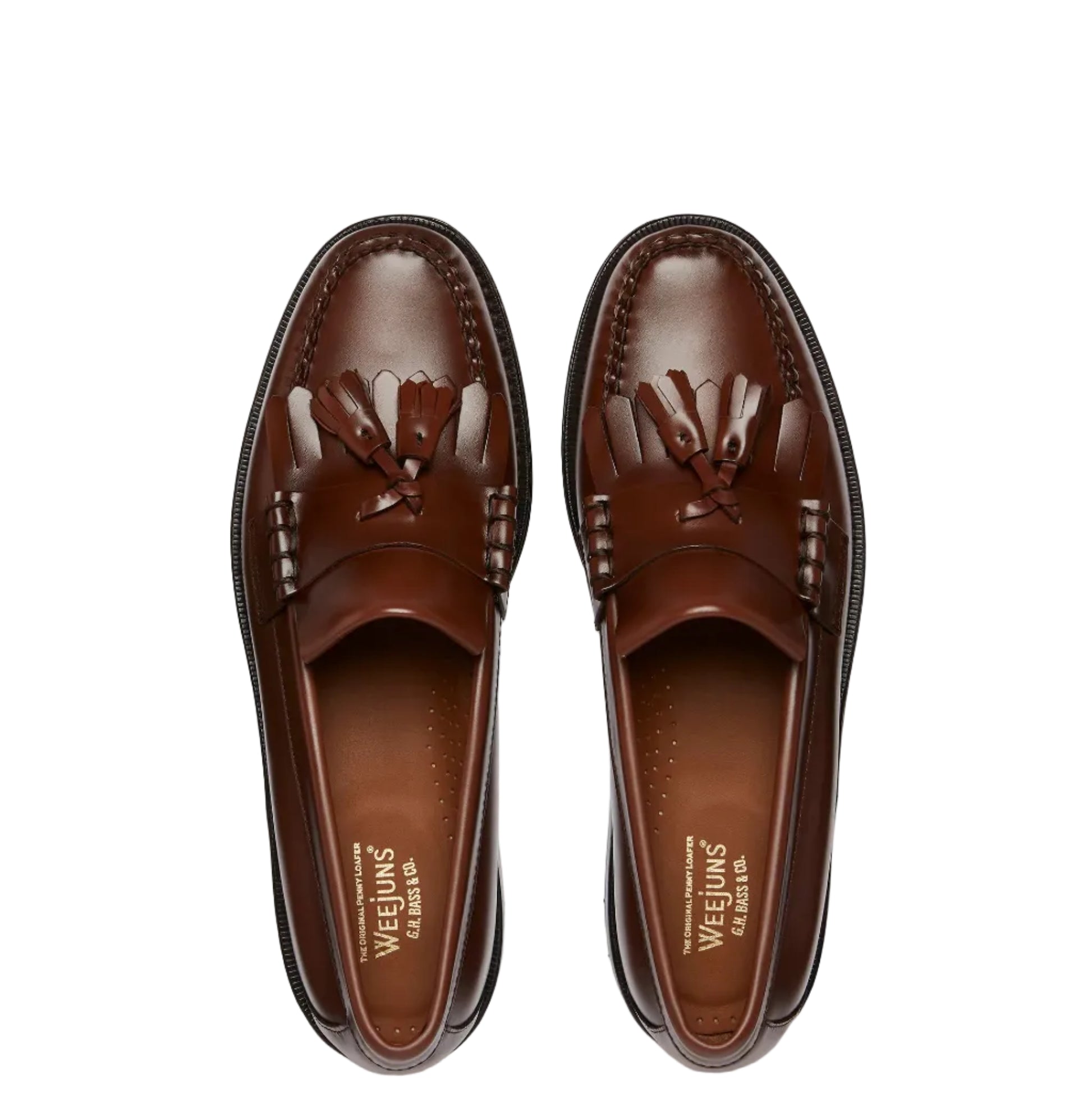 G.H Bass Heritage Layton II Moc Kiltie Loafer: MID BROWN