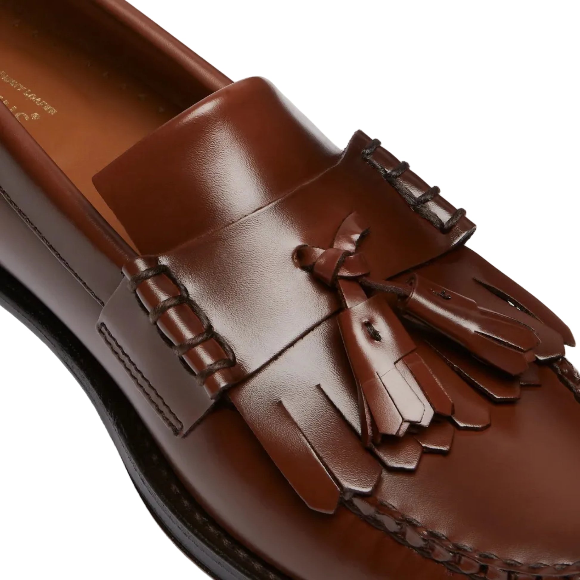 G.H Bass Heritage Layton II Moc Kiltie Loafer: MID BROWN
