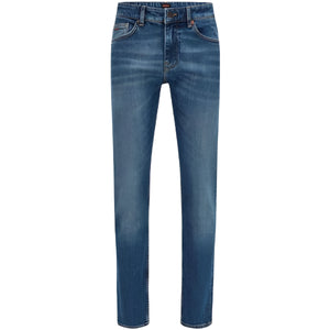 Hugo Boss Orange Delaware Jean: MEDIUM BLUE