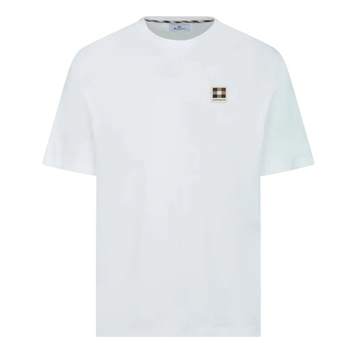 Aquascutum Active Badge T-Shirt: NATURAL