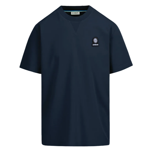 Sandbanks Double Jersey Collegiate T-Shirt: NAVY
