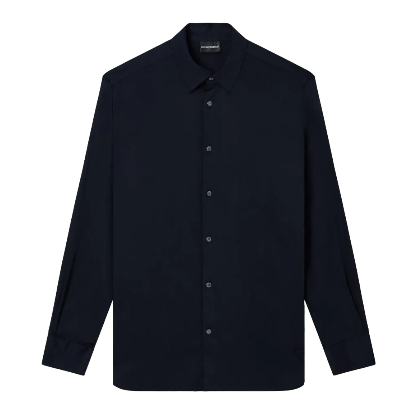 Emporio Armani Essentials Regular Fit L/S Shirt: NAVY